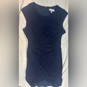 Neiman Marcus Navy Blue Dress